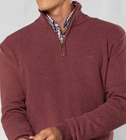 Buzo Hombre Hilo Escote V Azul Legacy CDL-18 - Tienda Chaia